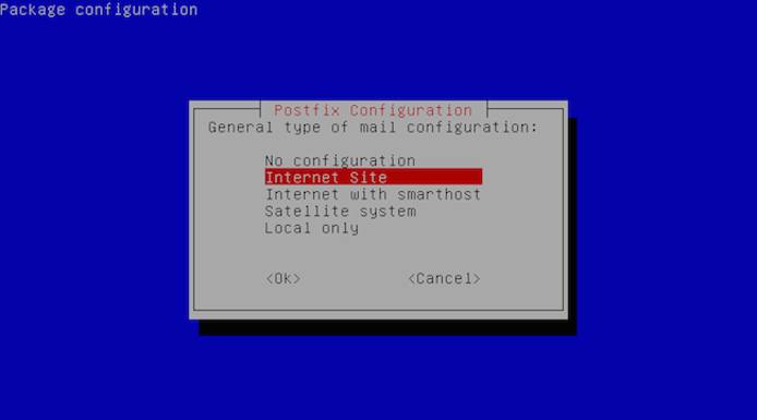 Postfix configuration, General type of mail configuration options